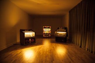 Yuri Suzuki Jukebox (2013) installation view. Courtesy the artist