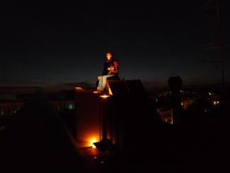 Bart Hoevenaars aka Sir Ian rooftop concert 2010